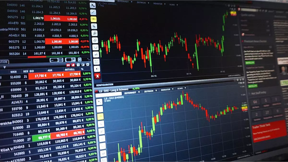 Share market deals live chart